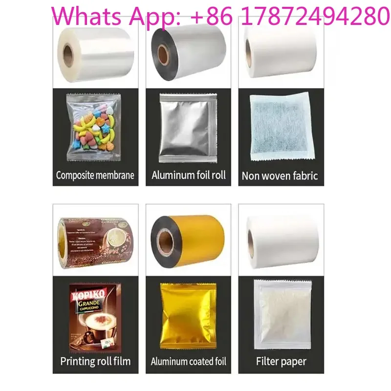 Automatic Spice Granular Small Roasted Snack Mini Packet Tea Bag Sealing Multi-function Weighing Packaging Machine