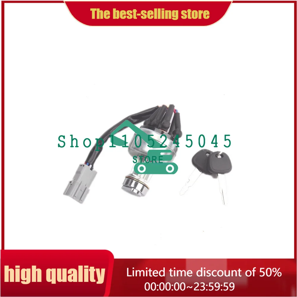 

Для R55/60/150/215/225/305/335-7-9 переключатель зажигания электрический дверной замок стартер части экскаватора