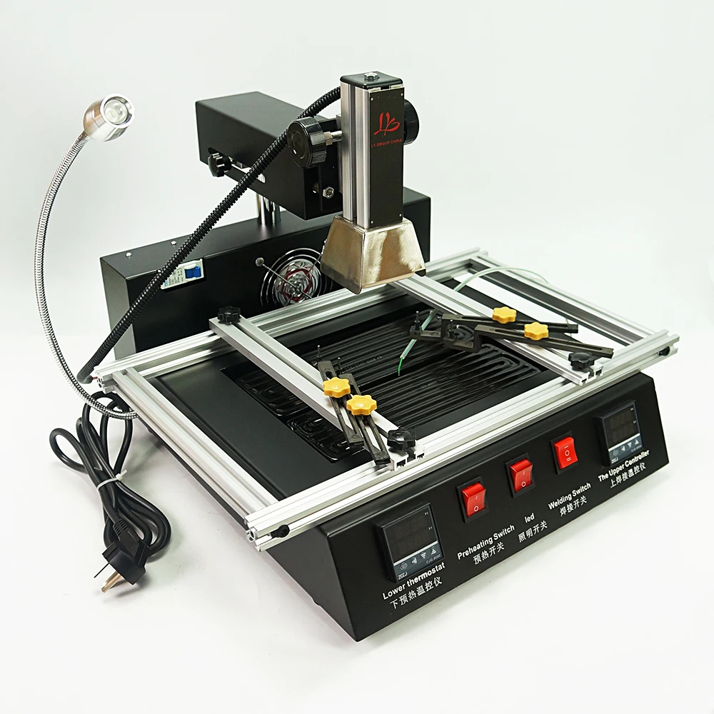 

Модернизированная ремонтная станция M770 — самая экономичная ИК-станция для BGA-пайки, 2 зоны, ручное управление, 1900 Вт, 220 В