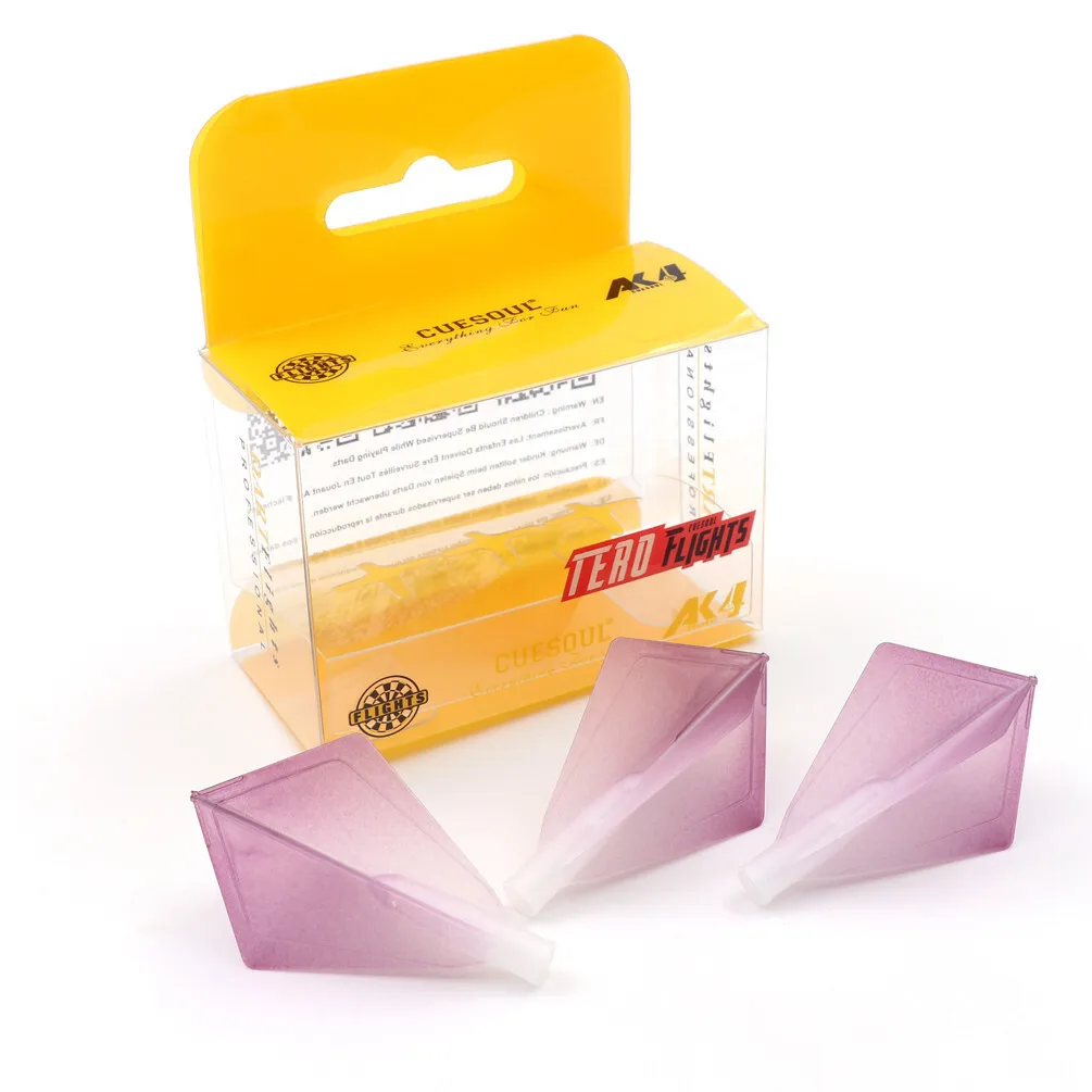 

CUESOUL TERO AK4 Дартс Полеты Градуированный цвет Ромбовидная форма Дартс Штифт Вал Хвостовое крыло Аксессуары для дротиков