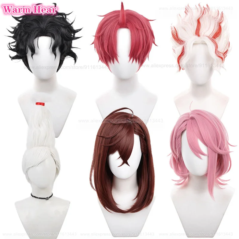 

Anime Synthetic Hair Jin Enjoji Aira Shiratori Okarun Ken Takakura Momo Ayase Seiko Ayase Cosplay Wigs Resistant Hair Party Wigs