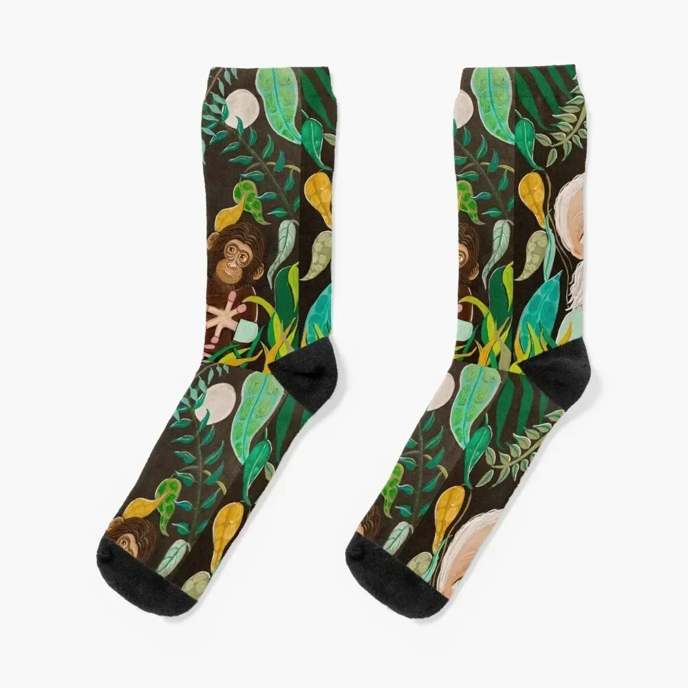 

Jane Goodall Socks halloween short Women Socks Men's