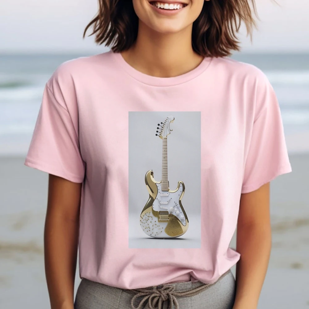 

Unisex Casual Short Sleeve T-Shirt Soft Cotton Blend, Relaxed Silhouette Neutral Tones for Easy Match Ideal for Daily Activities