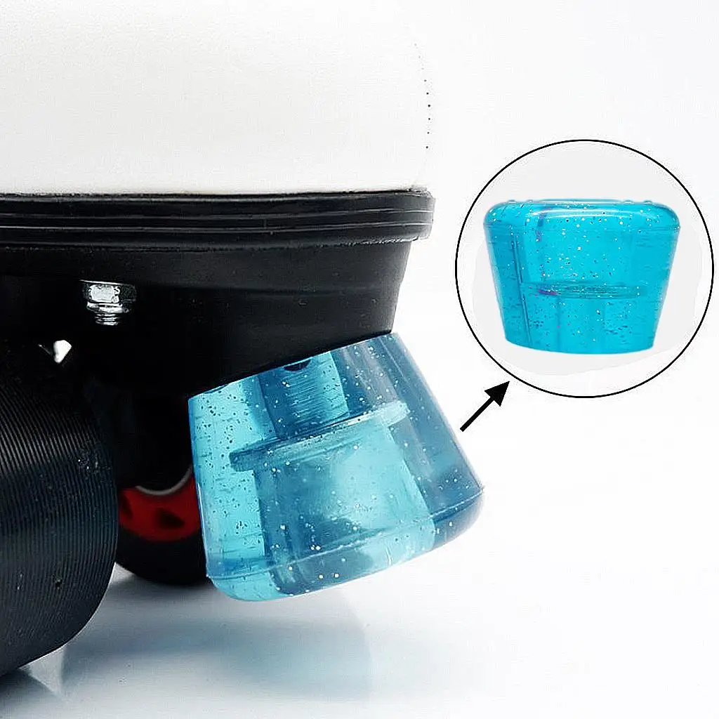 

Inline Skates Toe Stop Plug Brake Block Safety Gear Roller Skate Wheels Accessories for Professional Skating