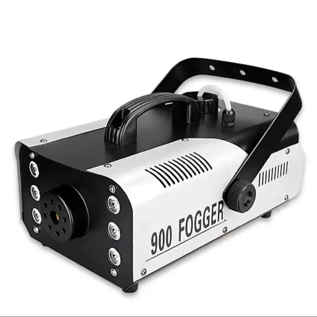 900W 6 LED Fog Machine Remote Control Smoke Machine Special Effect Stage Equipment for Bar DJ Party Disco Wedding Setting