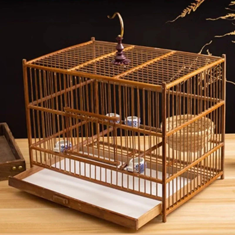 Cute Budgie Hamster Bird Cages Parrot Decoration Outdoor Backpack Bird Cages Products Gabbia Pappagallo Bird Supplies RR50BN