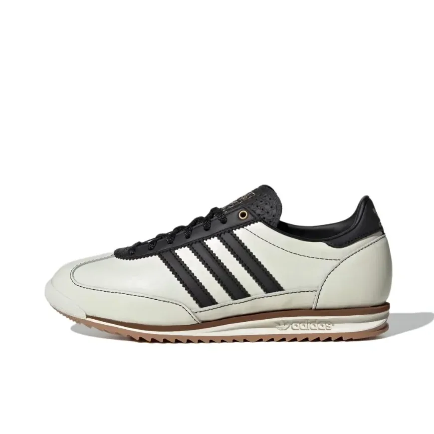 adidas originals gray and white color SL 72 OG comfortable and versatile non-slip wear-resistant low-top casual shoes