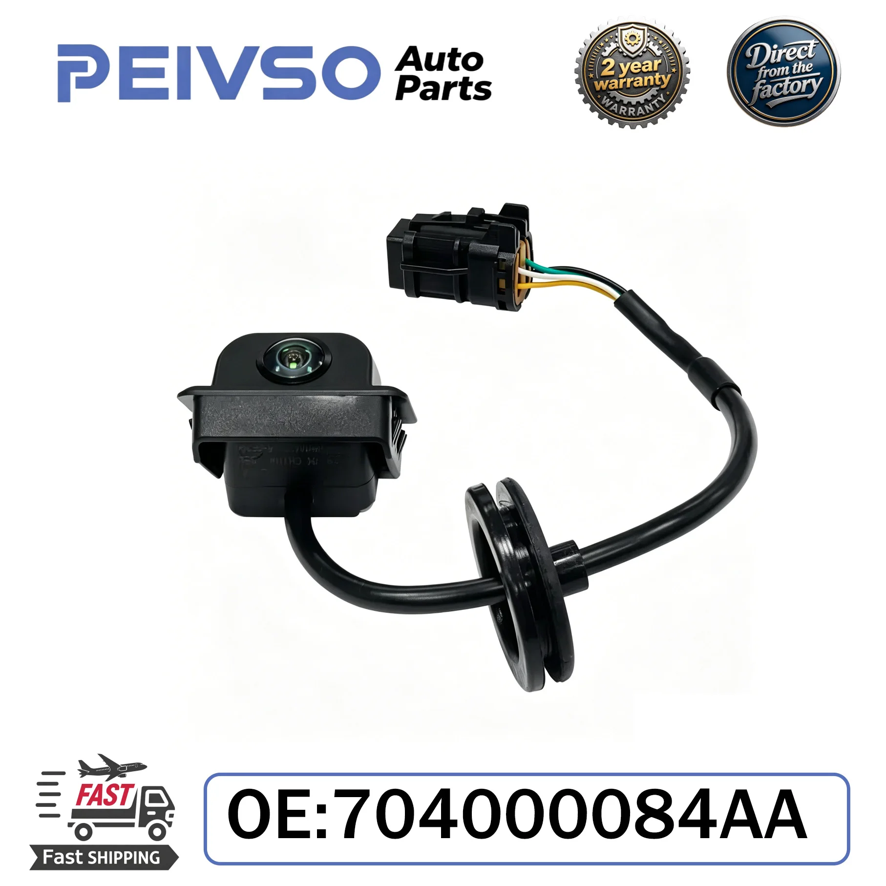 

PEIVSO NEW High Quality 704000084AA Car Rear View Reverse Backup Camera Parking Monitoring System for Chery Tiggo 4 5X