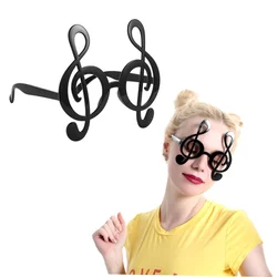 Music Carnival Party Funny Note Glasses Bar Atmosphere Dance Dress Up Photo Props Glasses Birthday Party Cosplay Eyewear Gifts