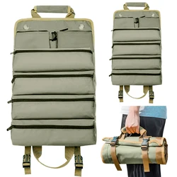 Multi-Purpose Tool Bag Multi Pocket Hardware Tools Pouch Tool Organizer Carrier Bag Roll Up Tool Bag for Mechanic/Electrician