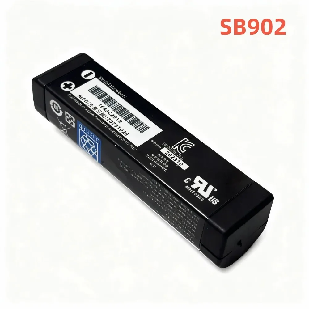 1900mAh 3.7V for SHURE SB902 GLXD1 GLXD2 GLXD14 MXW2 Wireless Microphone Rechargeable Battery