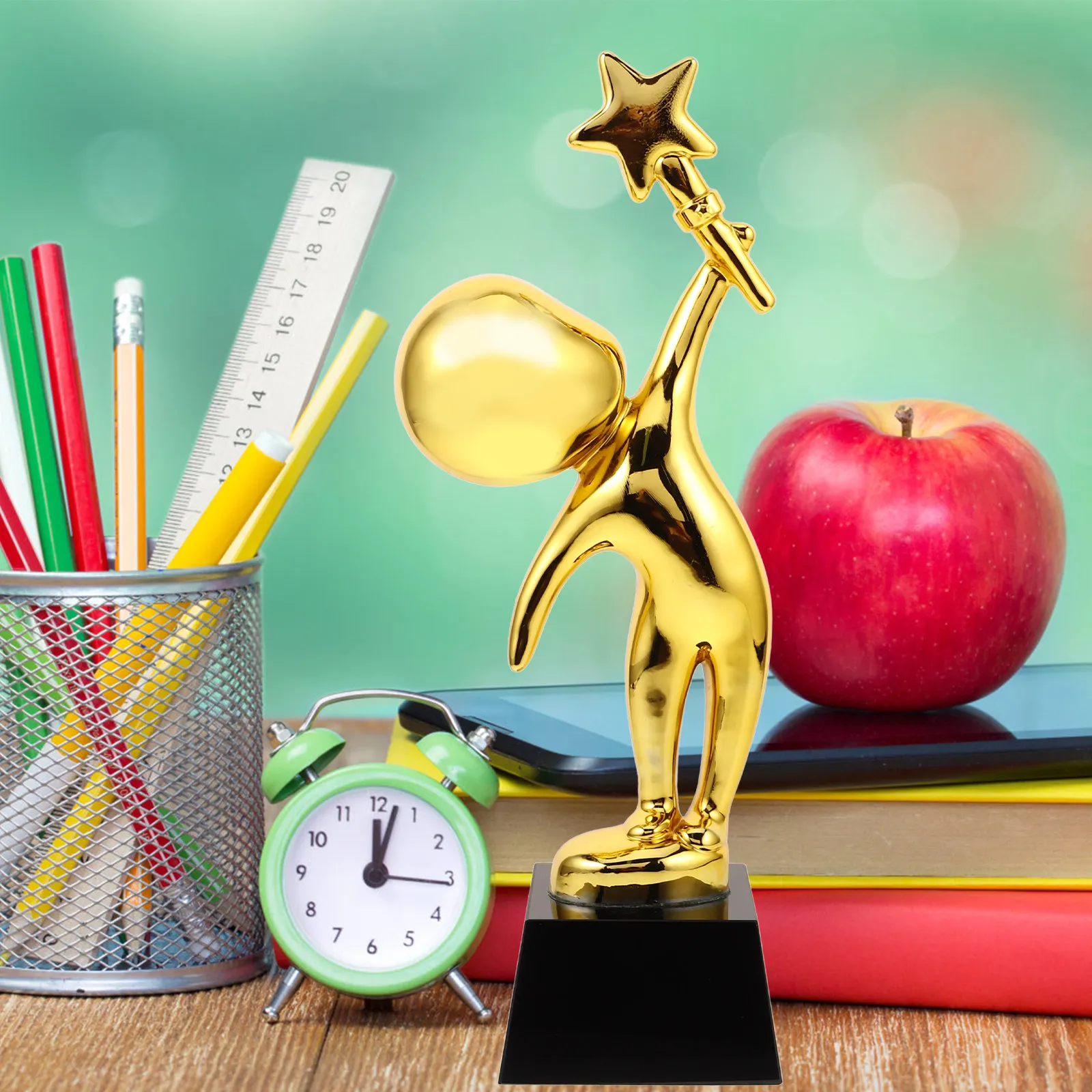 

Элегантный танцевальный трофей из смолы для музыкальных конкурсов, церемоний в детском саду, украшение, награда за танцы