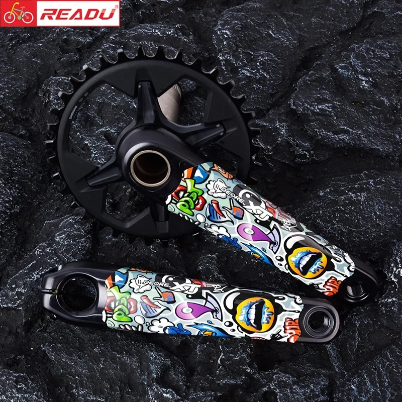 M8100 XT crankset decals deore crank protection DIY stickers Covers fit for Shimano M8100 XT Cranks decals decoration