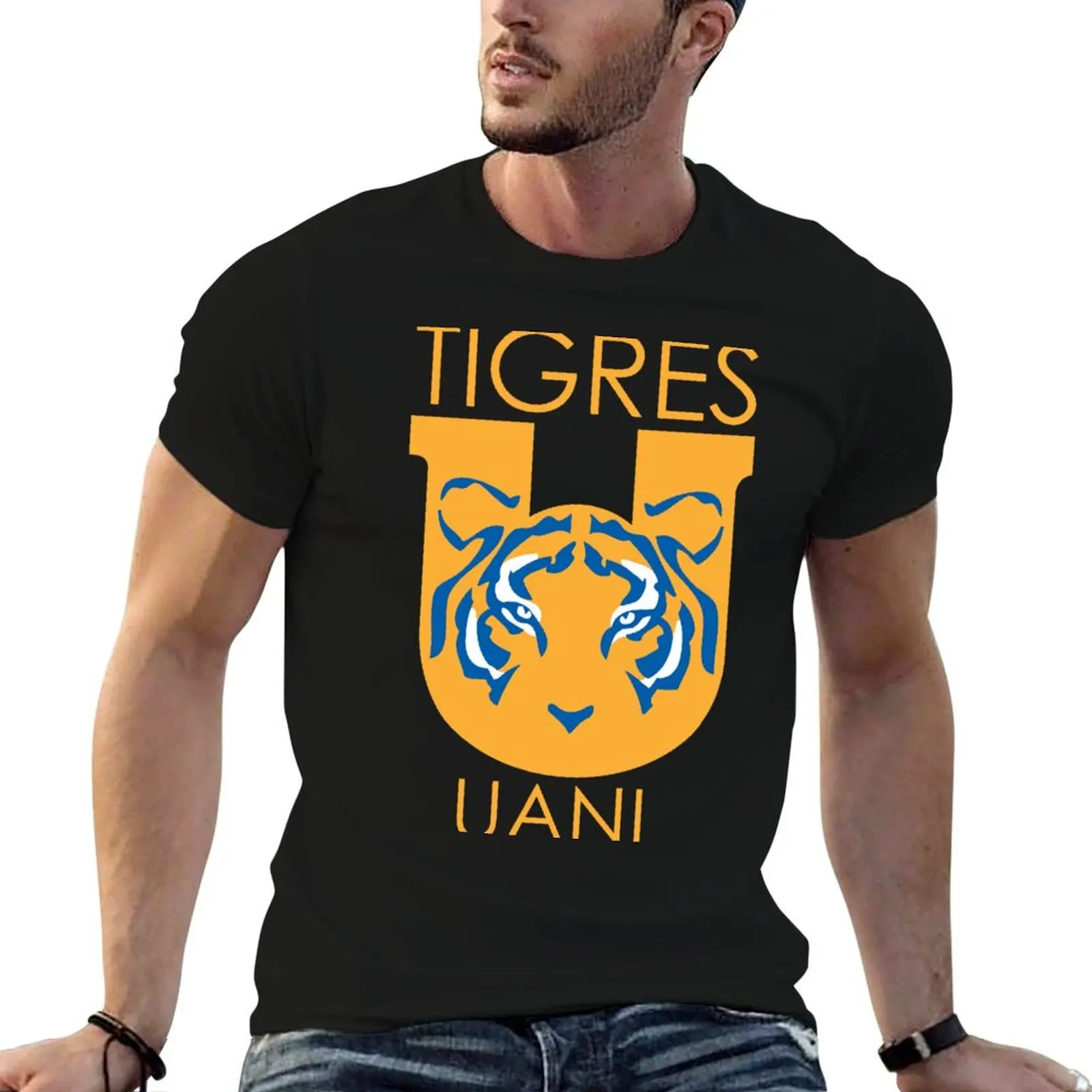 

Tigres Uanl #g22 T-Shirt t shirt man cotton man t shirts for men casual T-Shirt