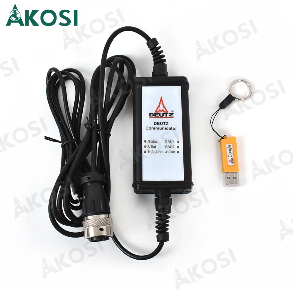 For Deutz diagnostic scanner tool For Deutz DeCOM SerDia software Support CAN K/L-Line For Deutz DECOM controllers diagnosis kit