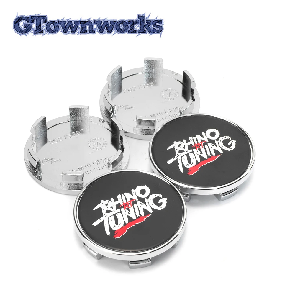 

GTownworks 4pcs 54mm OD 49.5mm ID Car Wheel Hub Cap For 1985-1996 Z 2014 Q60 2016-2018 Prius Rim #62396 #40343-5P010 Wheel Cap