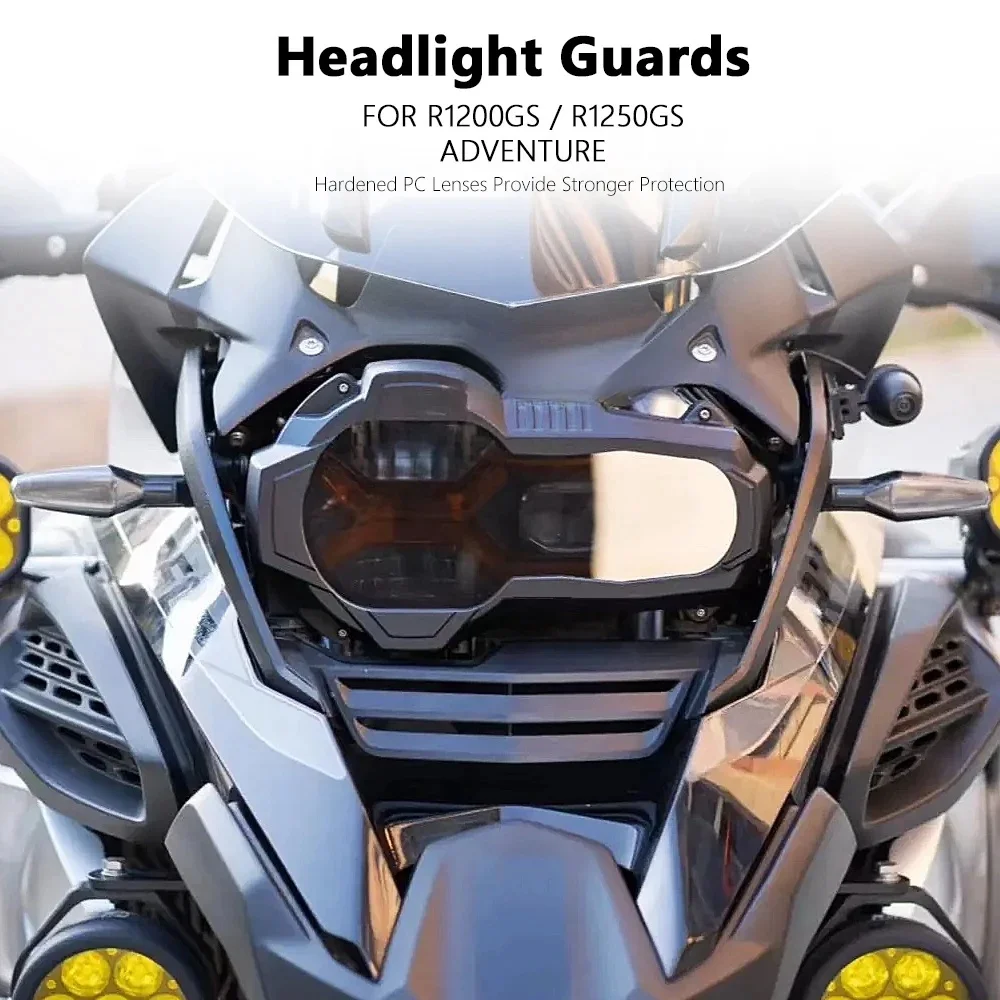 Motorcycle Headlight Guard Protector For BMW R1200GS ADVENTUER R 1200 GS ADV Protection Cover R1250GS R1250 GS Adventure 2024-