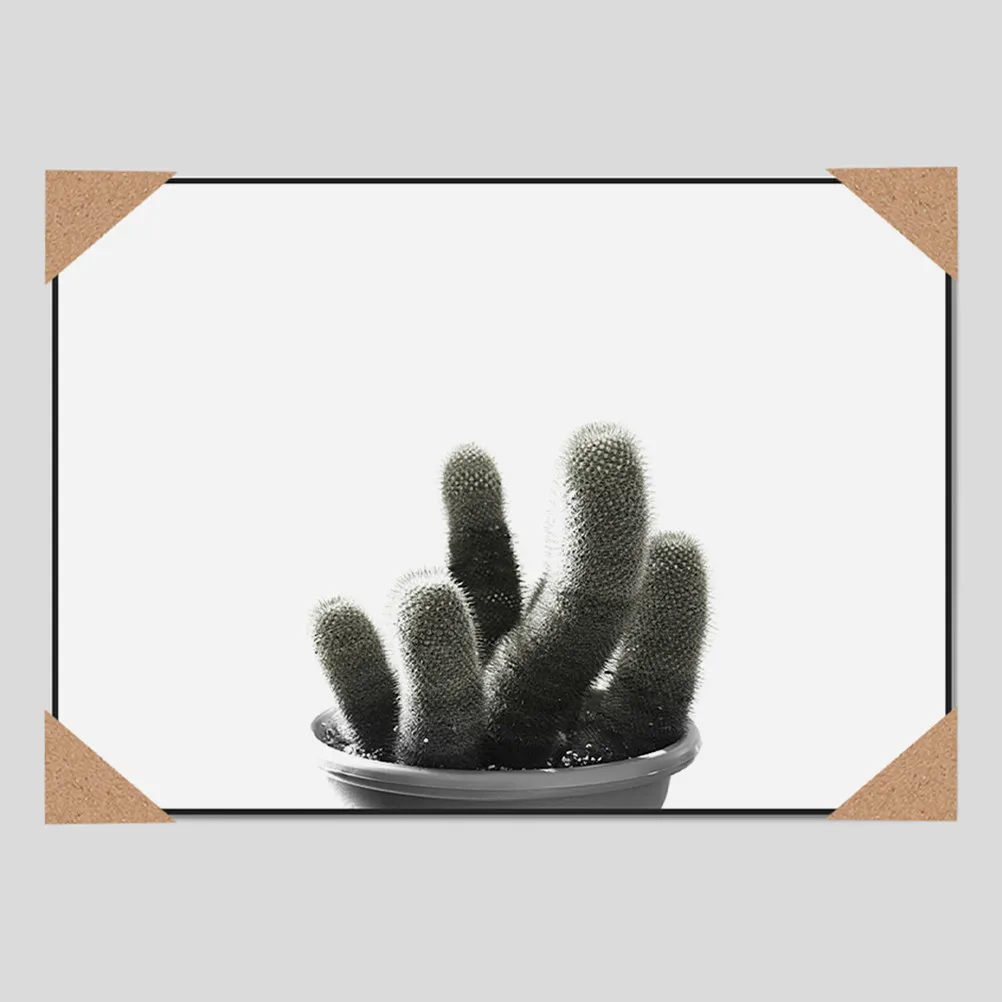 

40Pcs Simple Fashionable Cardboard Frame Edge Protectors for Artwork Mirrors Photos Cross Stitch Scrapbooking Albums Book