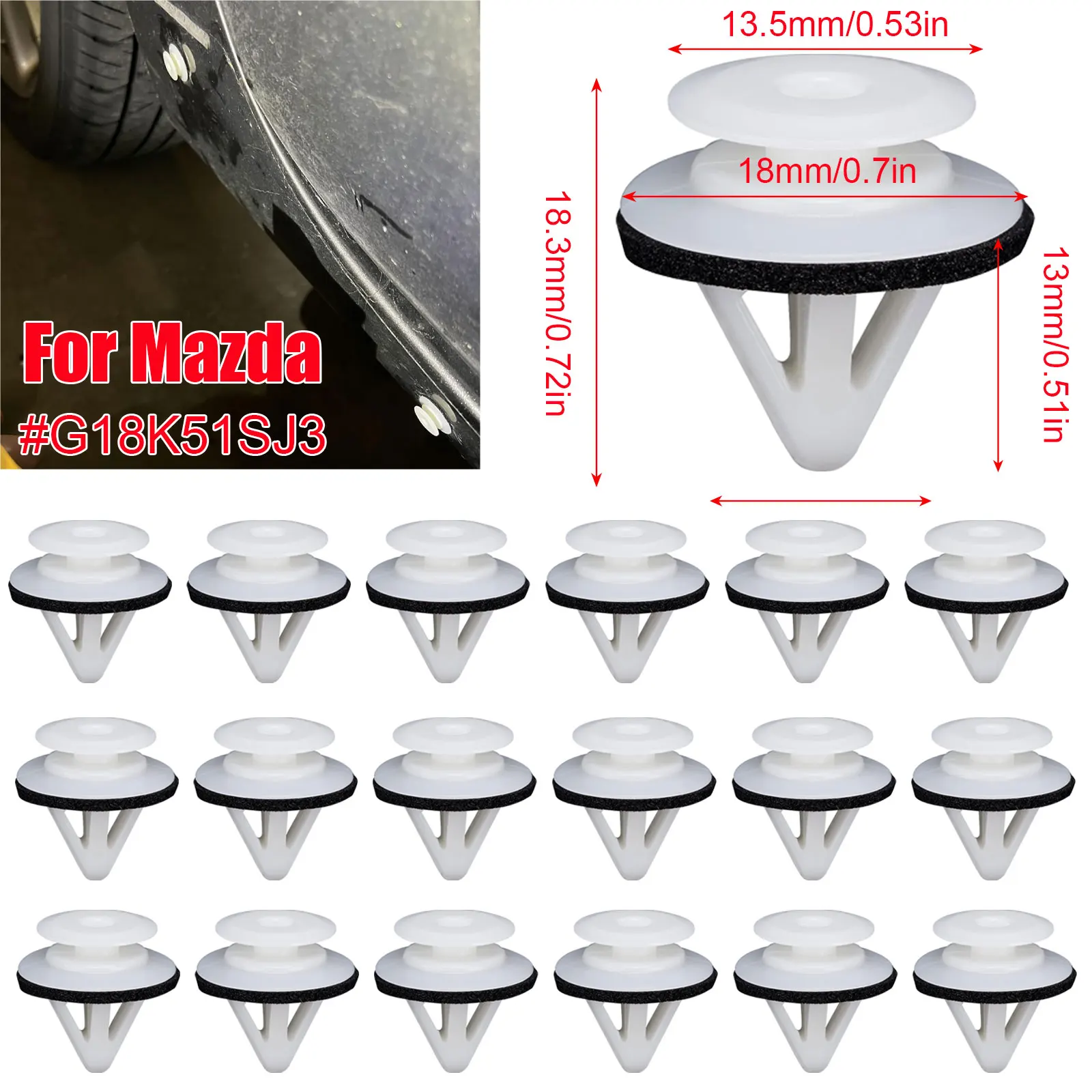 الباب لوحة الكسوة التجنيب كليب السفلى صب السحابة الجانب عتبة تنورة كليب G18K51SJ3 لمازدا 2 3 5 6 CX-7 CX-9 MPV MX-5 مياتا