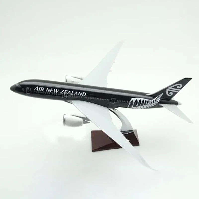 Scale 1/144 787-8 Air New Zealand B787 Miniature Die Cast 43cm Resin Aircraft Model Souvenir Collection Gift Toy For Boys