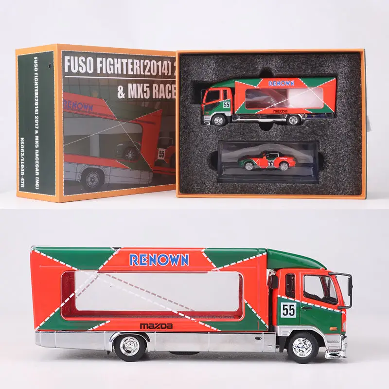 SHADOW PRO 1:64 Mitsubishi Lift Delivery Truck Mazda Le Mans bemaltes Modell aus Druckgusslegierung Sammlung Dekoration Jungenspielzeug.