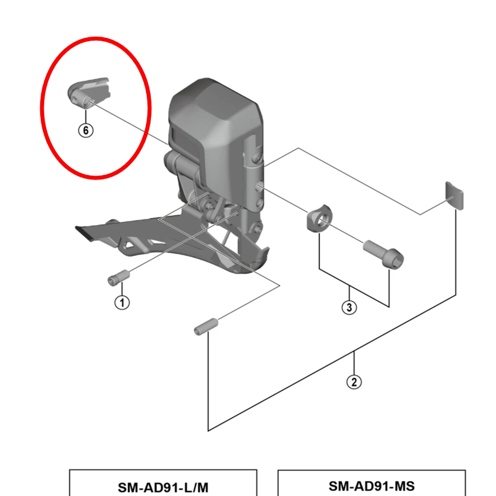 Shimano FD-R8050/R9150/R8150/R9250/RX815 DI2 Front Derailleur Plug Cover Y5ZW00031 Y2JP06000 Y2K69801T