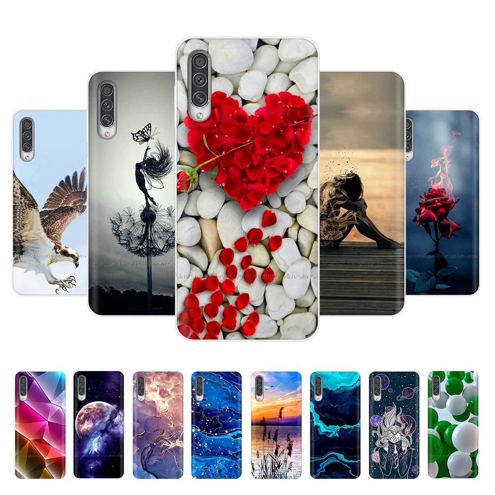 A50 Case For Samsung Galaxy A50 Case G950F Soft Silicone Bumper TPU Case For Samsung A50 Case A 50 A505 A505F Phone Cases Fundas