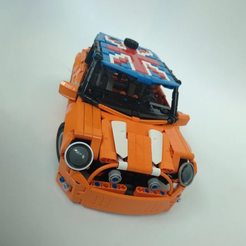 Moc Building Blocks Mini Cooper Technology Modular Bricks Model  Gifts Christmas Toys DIY Sets Assembly
