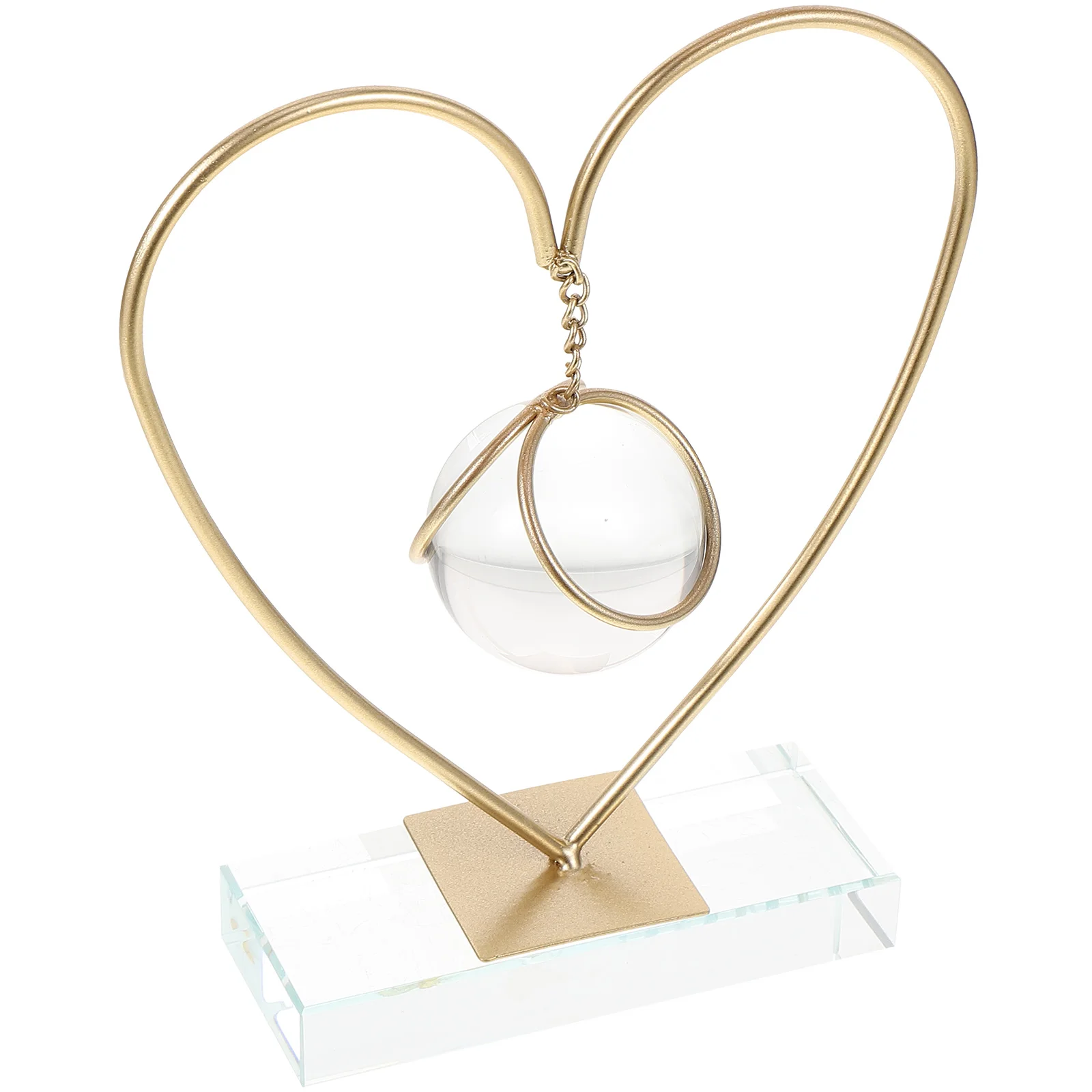 Iron Art Ornament Creative Desktop Decoration Metal Home Table Ornament Elegant Modern Living Room Office Room Decor Gift