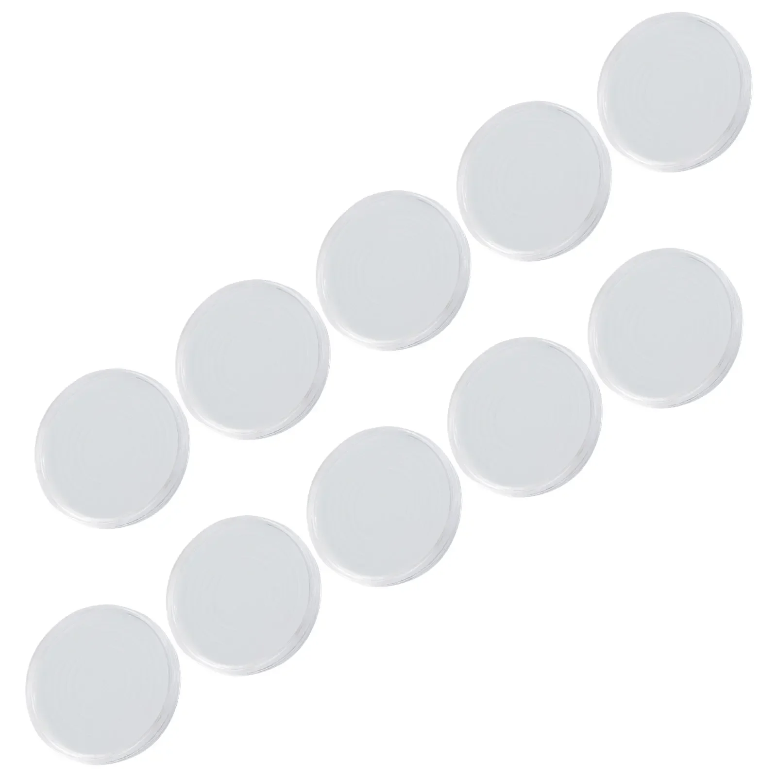 10/25/100 Pcs Transparent Plastic Coin Holder Coin Collecting Box Case Capsule Protection Boxes Container 27 39MM 40MM 46mm