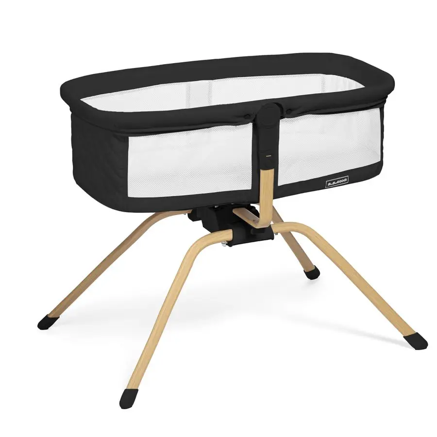 سرير مزلق هزاز، نائم بجانب السرير محمول للطفل مع مرتبة إسفنجية، سرير أطفال بجانب السرير لحديثي الولادة والرضع #1