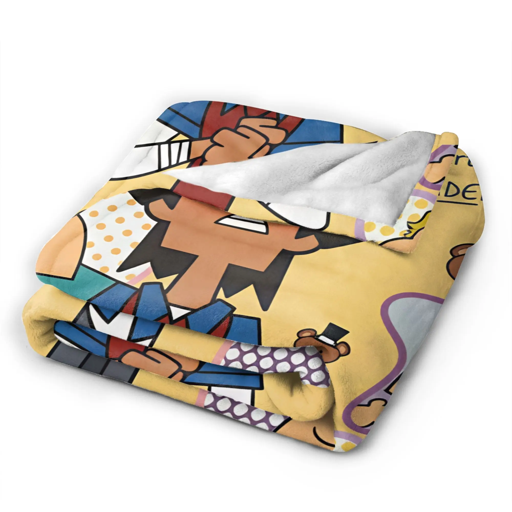 Totals Dramas Characters Blanket Winter  Soft Bedding Throws For Adults Sofa Home Flannel Bedspread Bed Cover