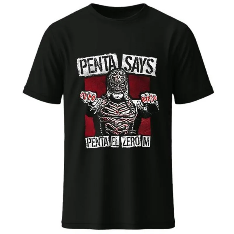 Penta El Zero Miedo Merch 2026 Unisex T-shirt Men Short Sleeve Tops fashion Tee Clothes Causal Y2K Tops
