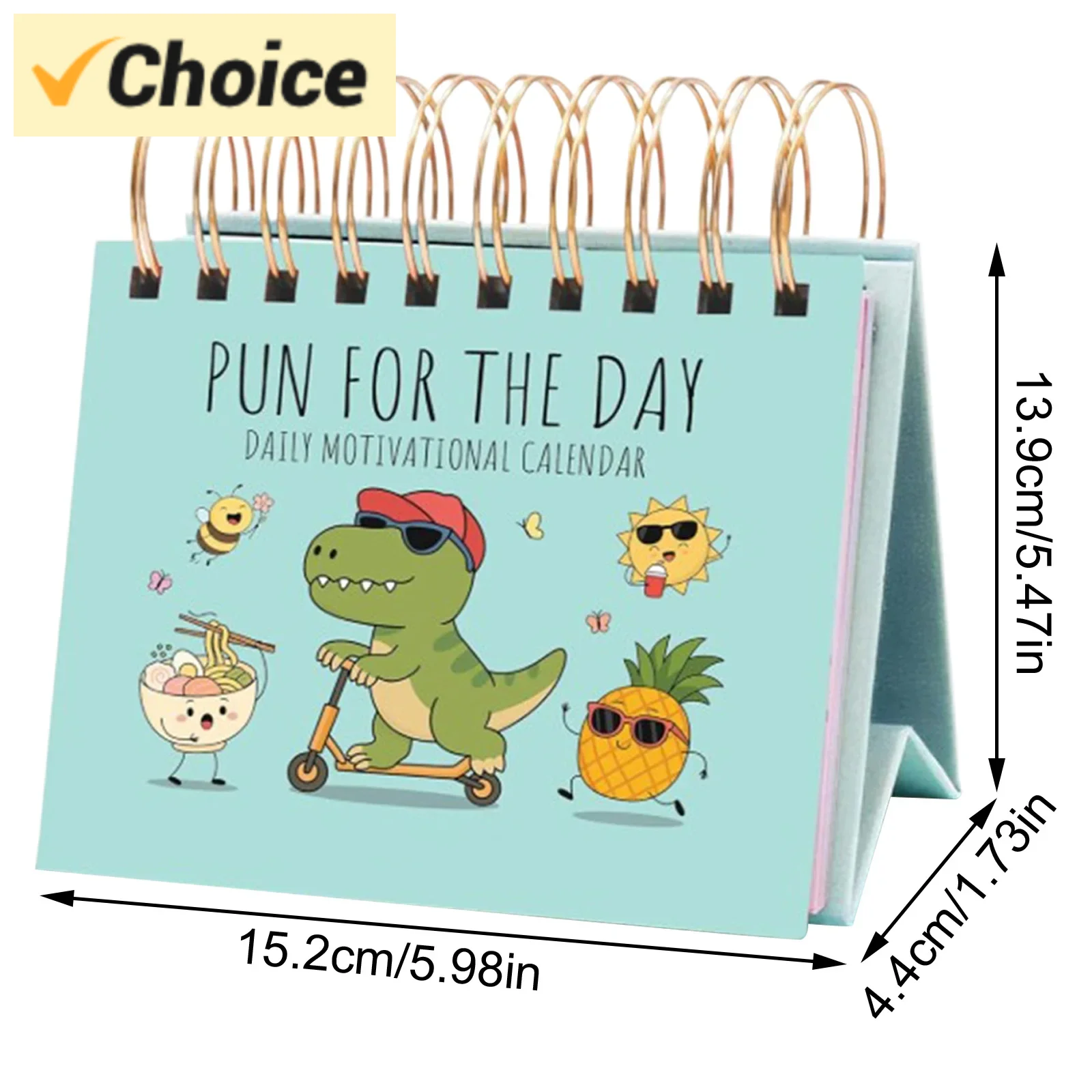 

2026 Punny Flip Calendar: 365 Days Of New Jokes - A Full Year Of Humor On A Tear-Off Desk Calendar, Premium Gift To Spread Laugh