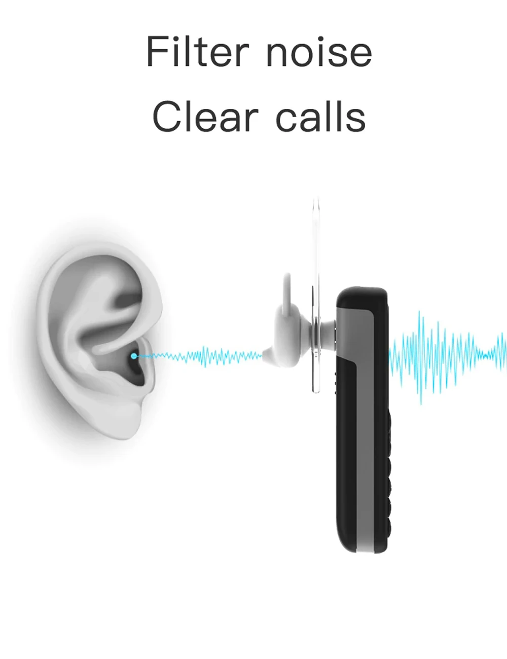 المحمولة البسيطة L8star Bm30 الهاتف المحمول بلوتوث سماعة مغير الصوت الطلب منخفضة الإشعاع تسجيل الصوت مفتاح الهاتف المحمول الصغيرة
