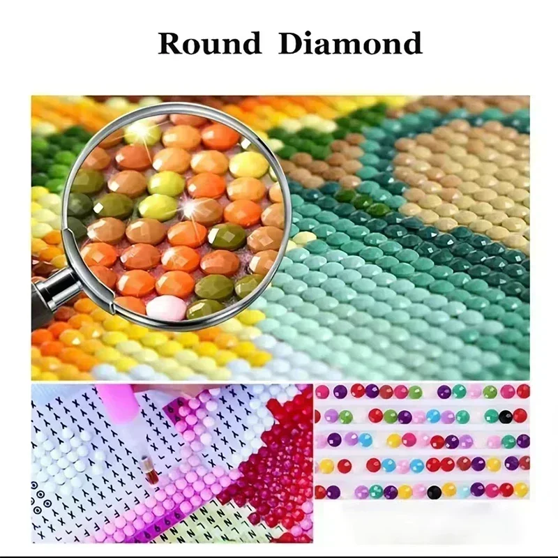 Borsa con cerniera 5D fai da te American drama diamond painting kit Supernatural diamond ricamo art regalo per bambini