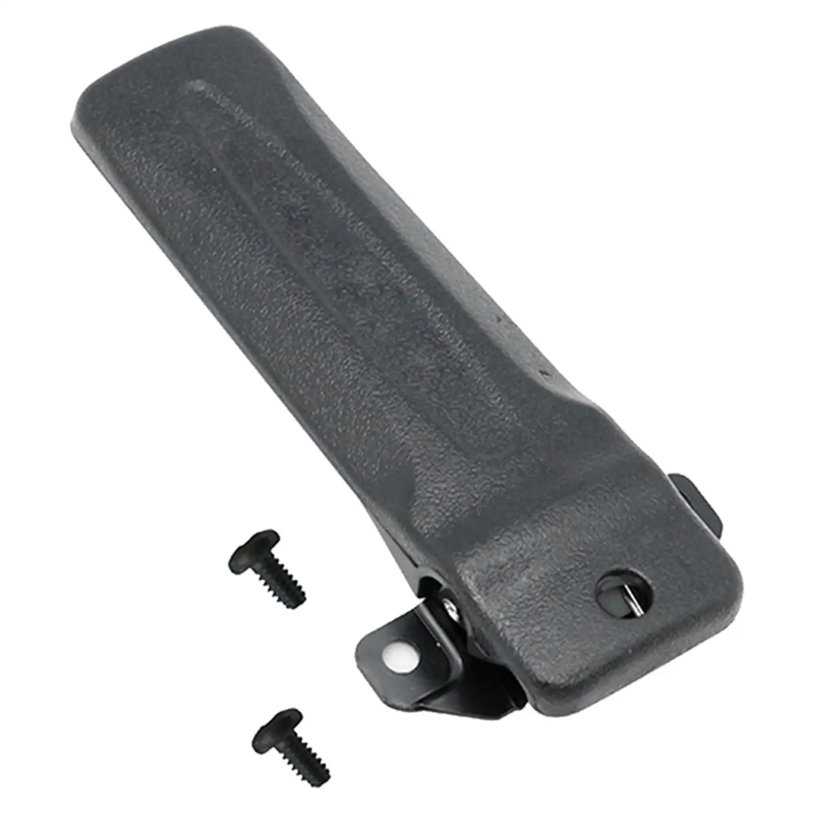Durable Black Belt Clip for Two Way Radio Easy to Fix Replacement Pocket Holder for TK-3118 TK-2118 Communication Devices