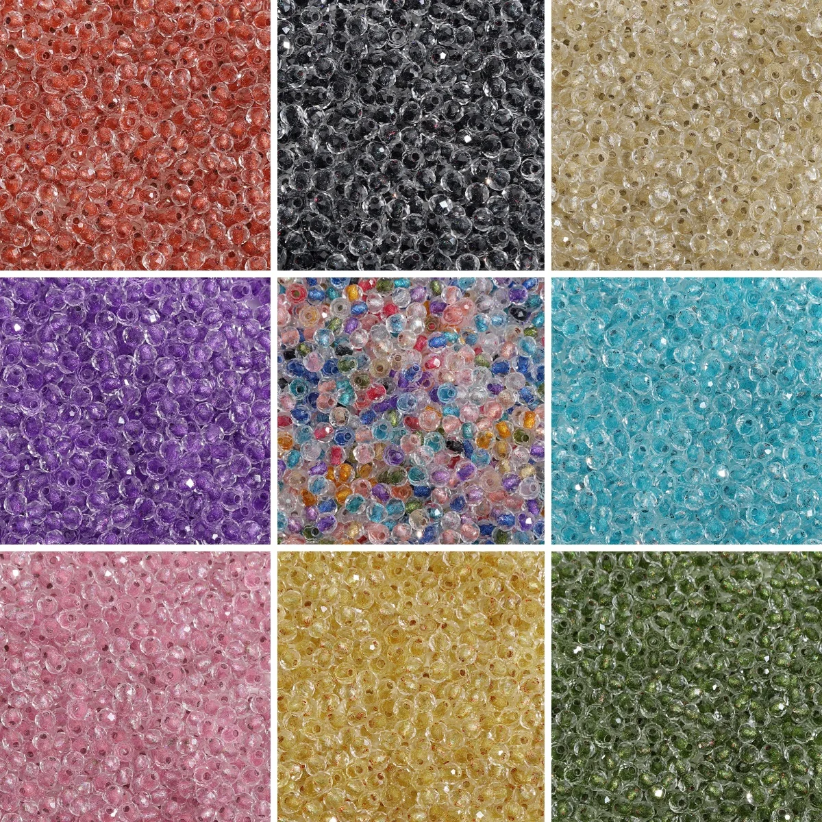 

650 шт./50 г/лот 4 мм стеклянные разноцветные бусины свободные бусины-разделители для ожерелья, браслетов, аксессуары для изготовления ювелирных изделий своими руками