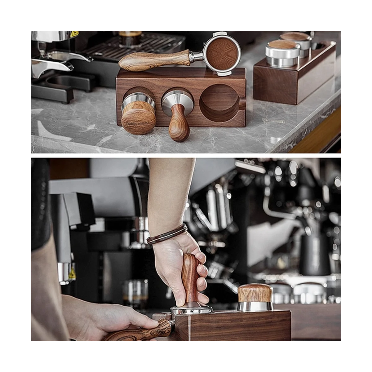 فلتر القهوة بدون قاع مقاس 51 مم لاستبدال سلة المرشح وإكسسوارات القهوة وأدوات الإسبريسو باريستا