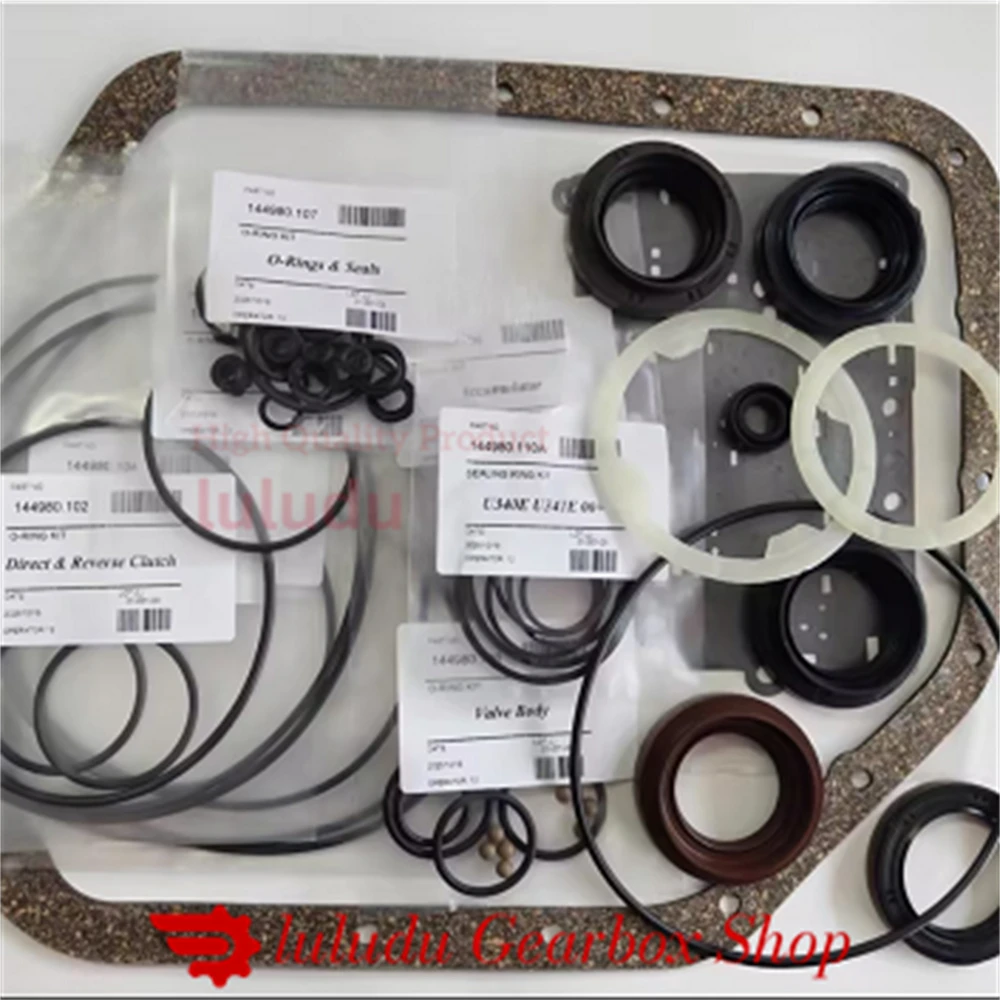 

Комплект для простого капитального ремонта трансмиссии U340E U341E для Toyota 2001-2011, уплотнительные кольца коробки передач