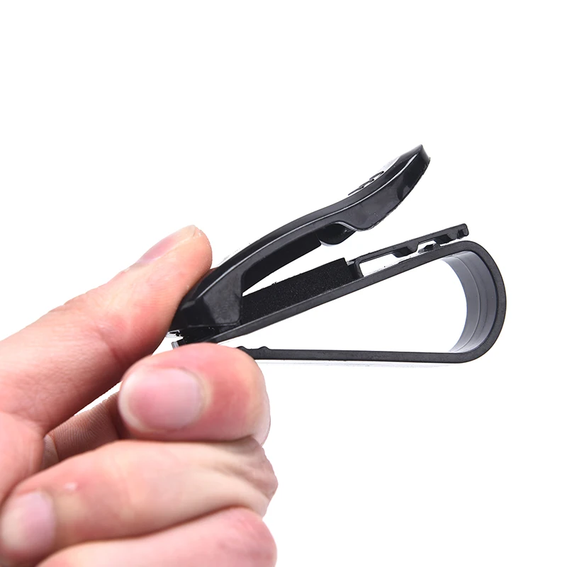 Auto Fastener Car Vehicle Sun Visor Sunglasses Eyeglasses Holder Card Pen Clip