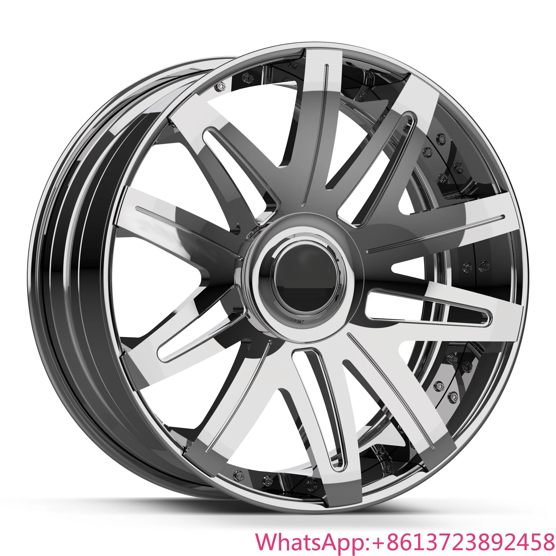 

2 Pieces Forged Rims Flower Alloy Wheels 18 19 20 21 22 23 24 Inch 5X112 5X108 5X114.3 5X120 Hubs Aftermarket