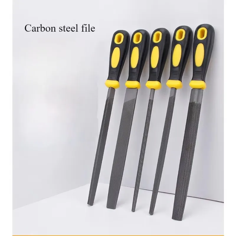 8-inch metal file diamond grinding steel file round file small flat file mixed file 6-inch 10-inch maintenance woodworking tool