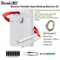 QianLi Macaron 2S / MAX Portable Spot Welding Machine Battery Spot Welder for iPhone X-16 ProMAX Battery Flex DIY Welding Repair