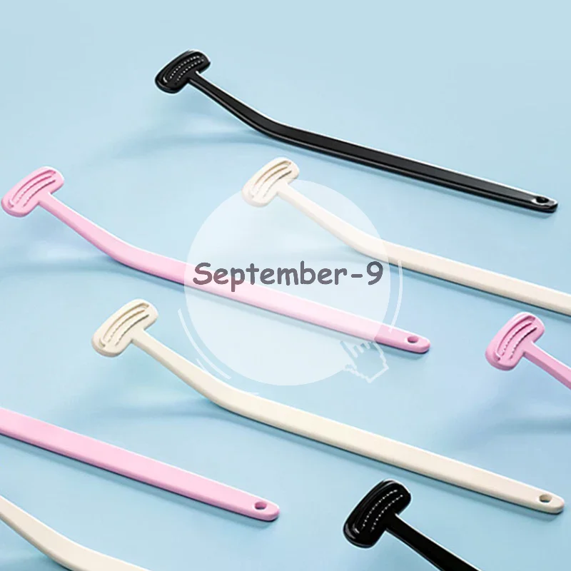 Tongue Scraper Cleaners Reusable Oral Health Cleaning Brush Hygiene Care Toothbrush Mouth Fresh Breath Scraping