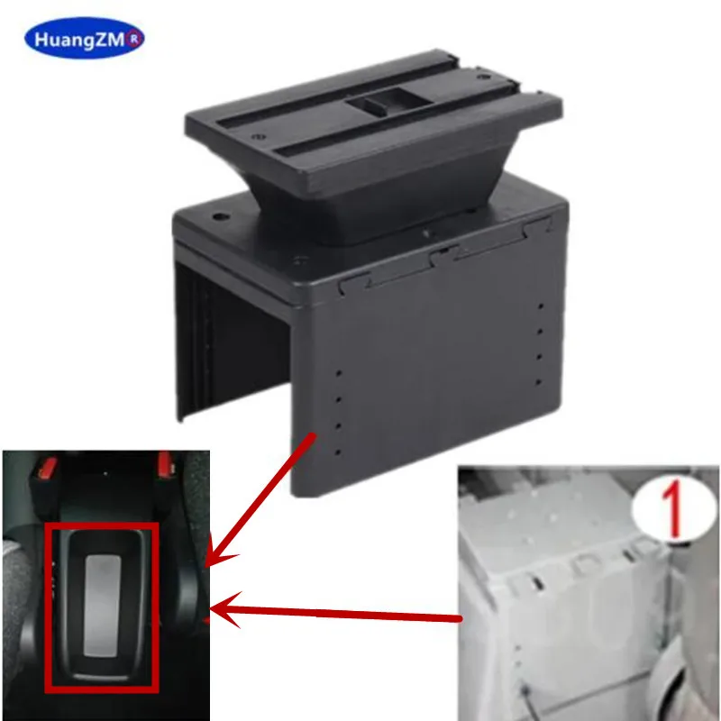 لسيتروين C3 aircross مسند الذراع صندوق لسيتروين C3 مسند ذراع للسيارات طبقة مزدوجة مركز صندوق تخزين الداخلية التحديثية اكسسوارات السيارات