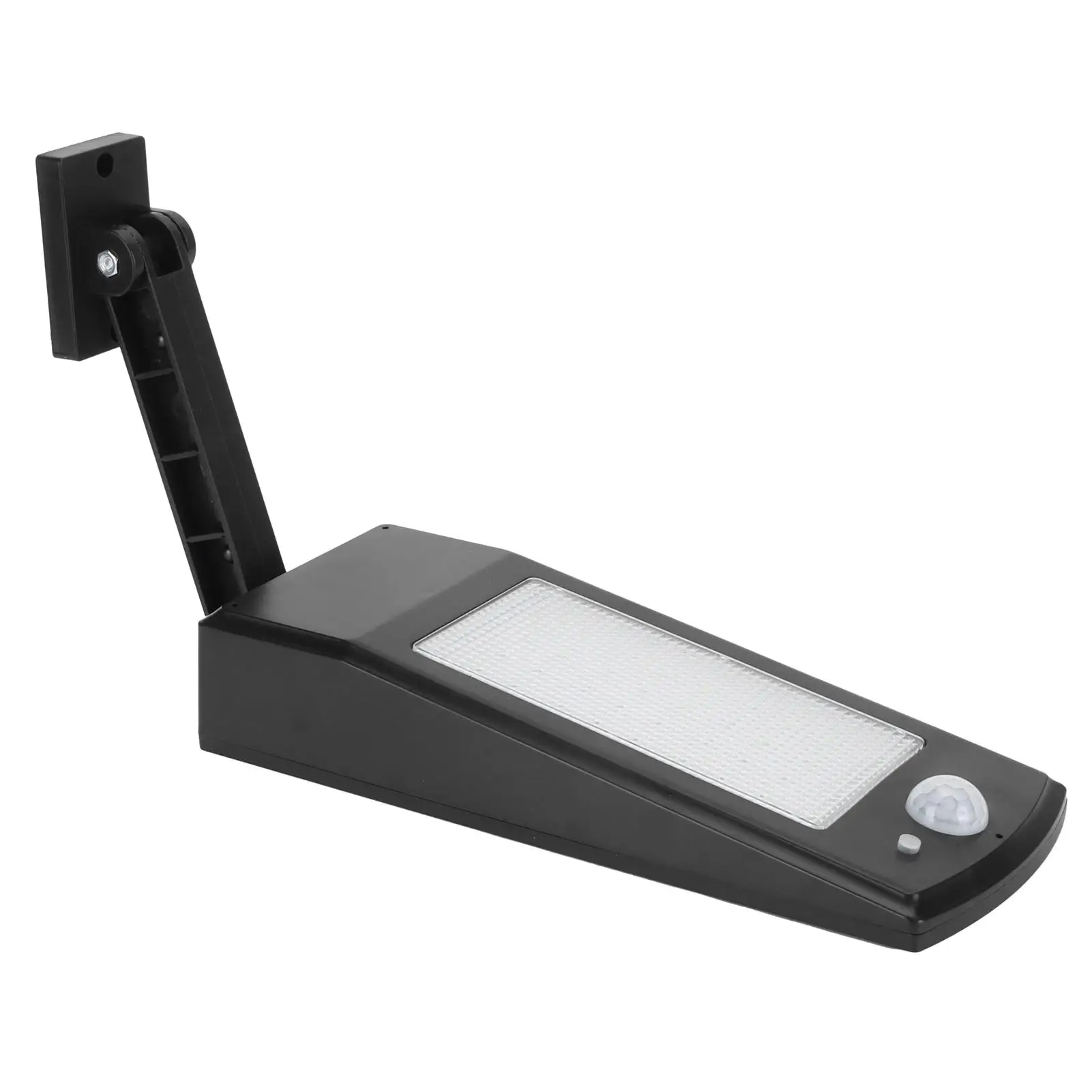 Outdoor Solar Power Motion Sensor Light for gardens Yards Parks Streets - Black Fixture