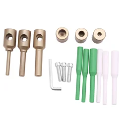 Herramientas de reparación de plomería, cabezales de troquel de reparación de plástico PPR, accesorios de herramienta de soldador, tubos de plástico de soldadura, reparación de tuberías PPR, 7mm, 11mm, 14mm