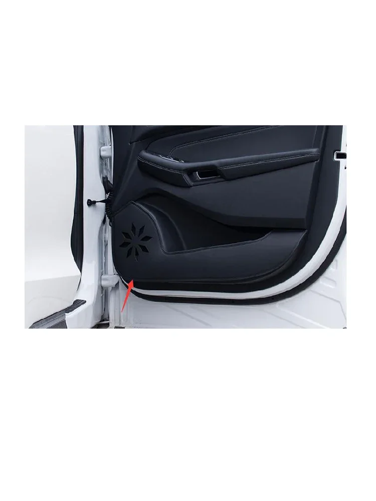 

For Toyota ALPHARD VELLFIRE 20 series 2008-14 Door Protection Trim Anti-kick Lether Pad