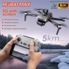 새로운 RG800 Max GPS 드론 8K 전문가용 HD 듀얼 카메라 5KM 사진 촬영 5G 브러시리스 FPV 접이식 대형 화면 RC 쿼드콥터 장난감 1
